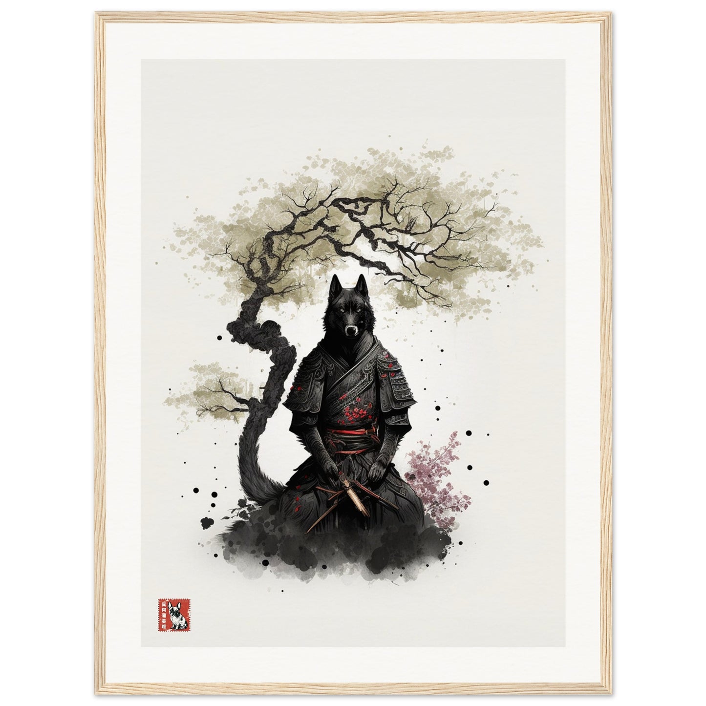 Dark Samurai Dog I
