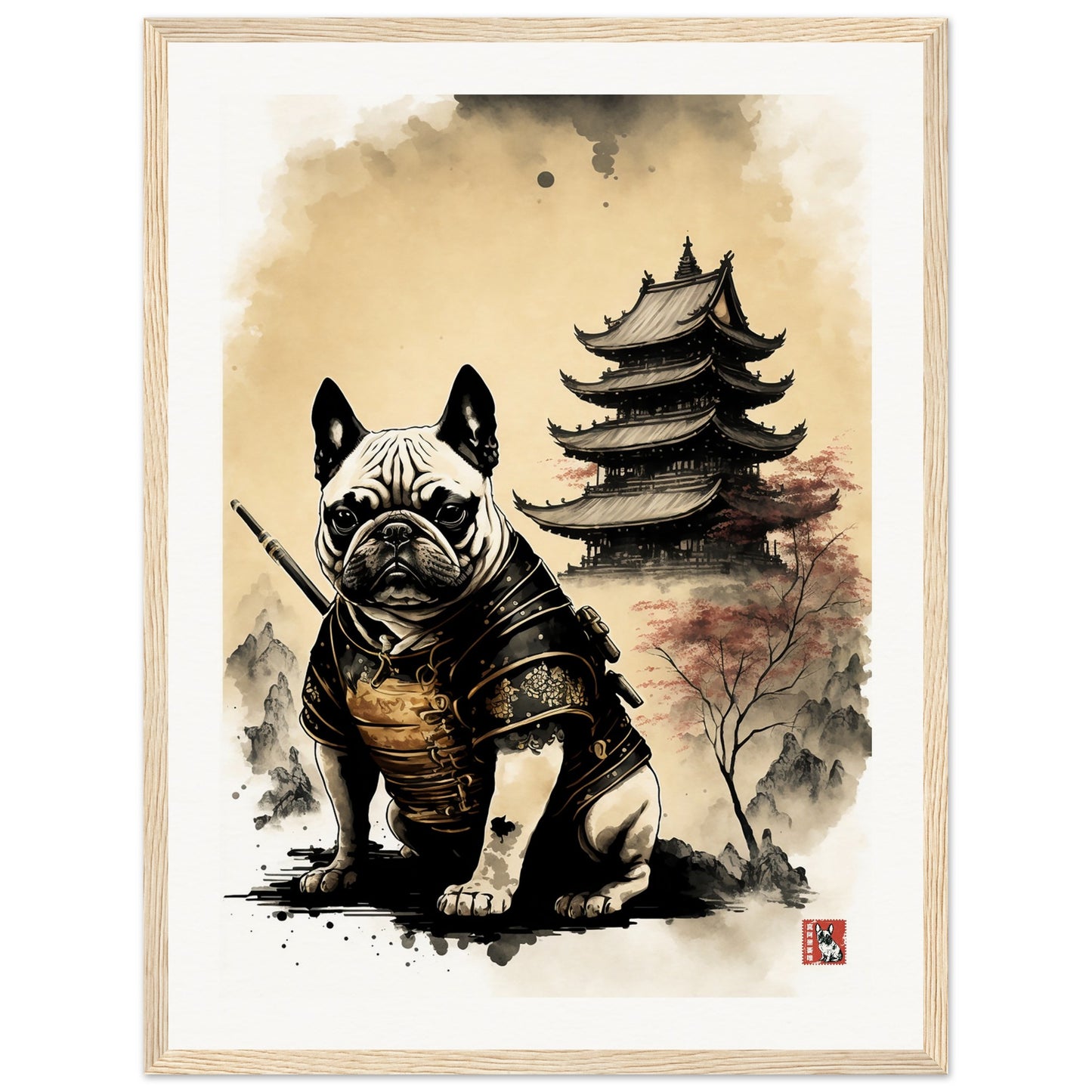 French Bulldog Samurai IV