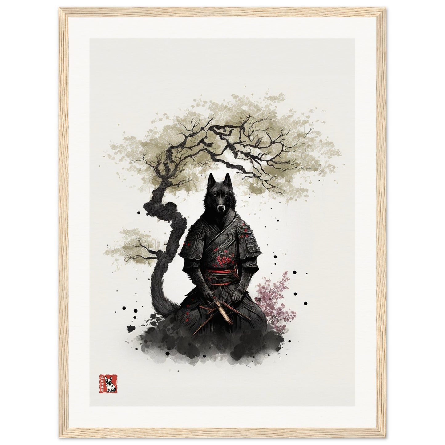 Dark Samurai Dog I