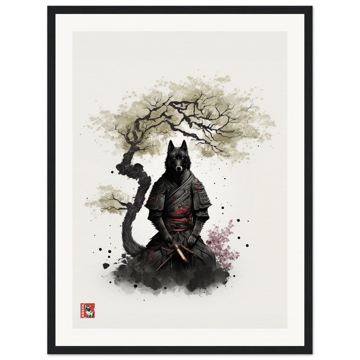 Dark Samurai Dog I
