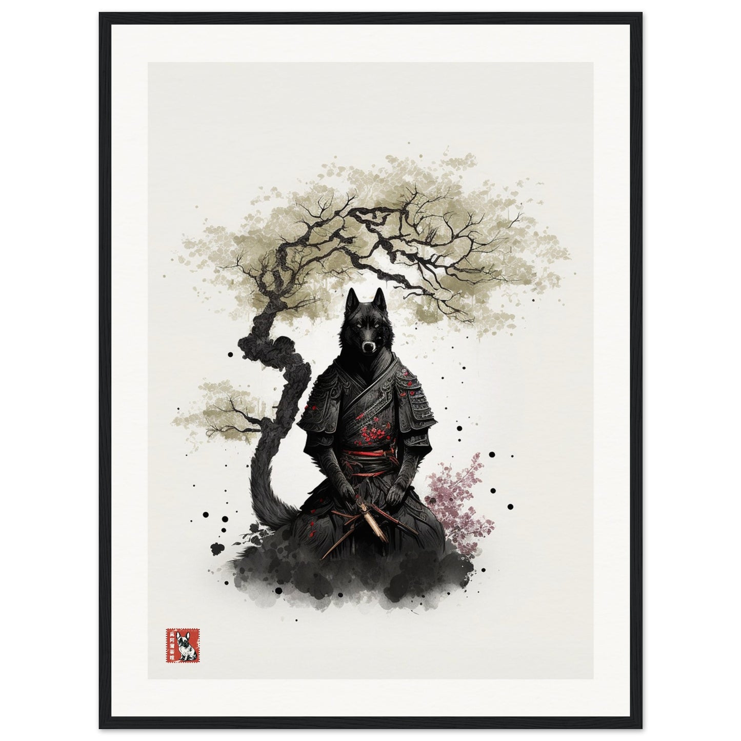 Dark Samurai Dog I