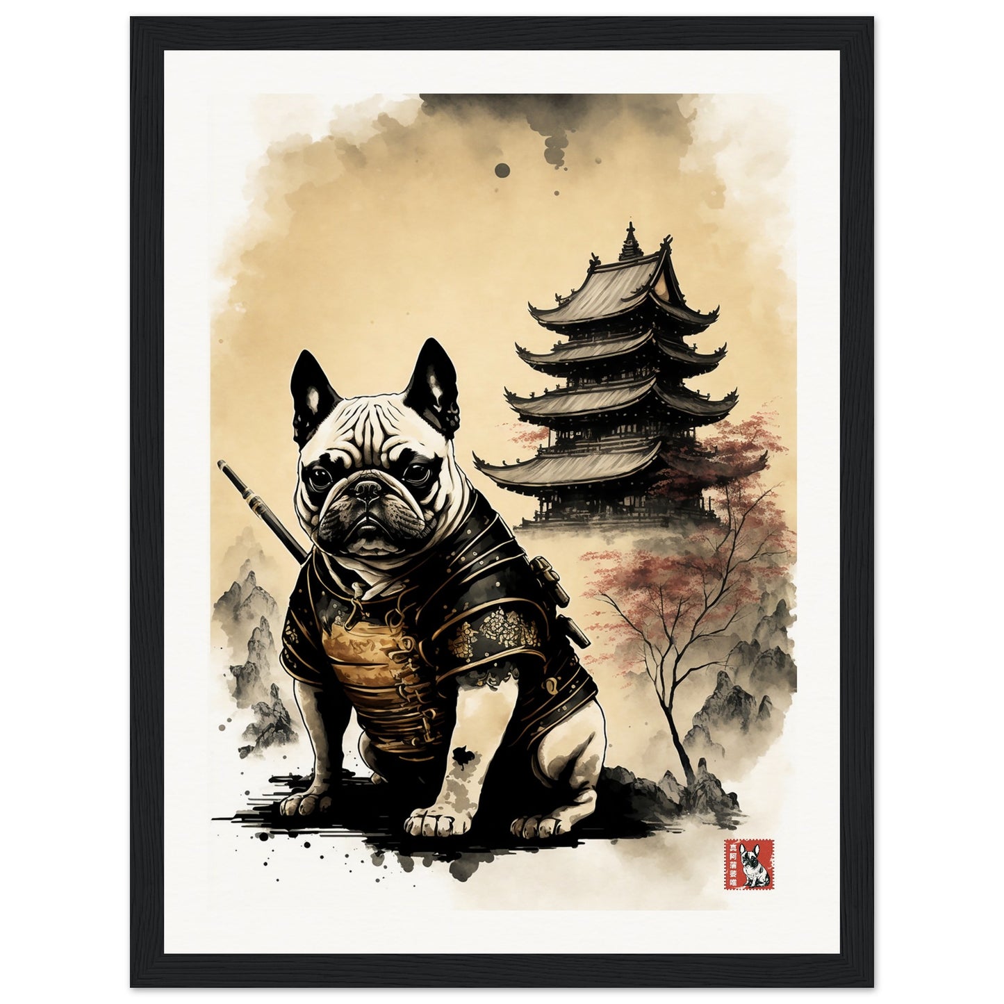 French Bulldog Samurai IV