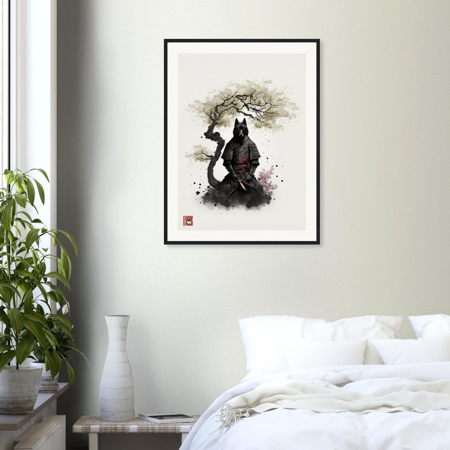 Dark Samurai Dog I