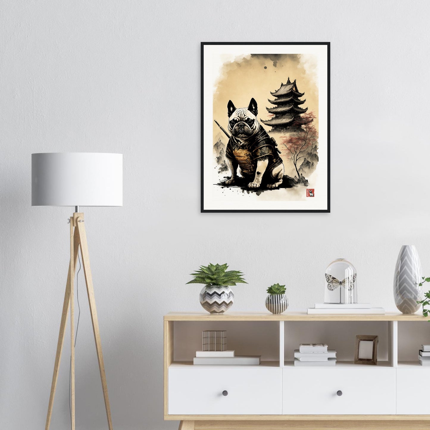 French Bulldog Samurai IV