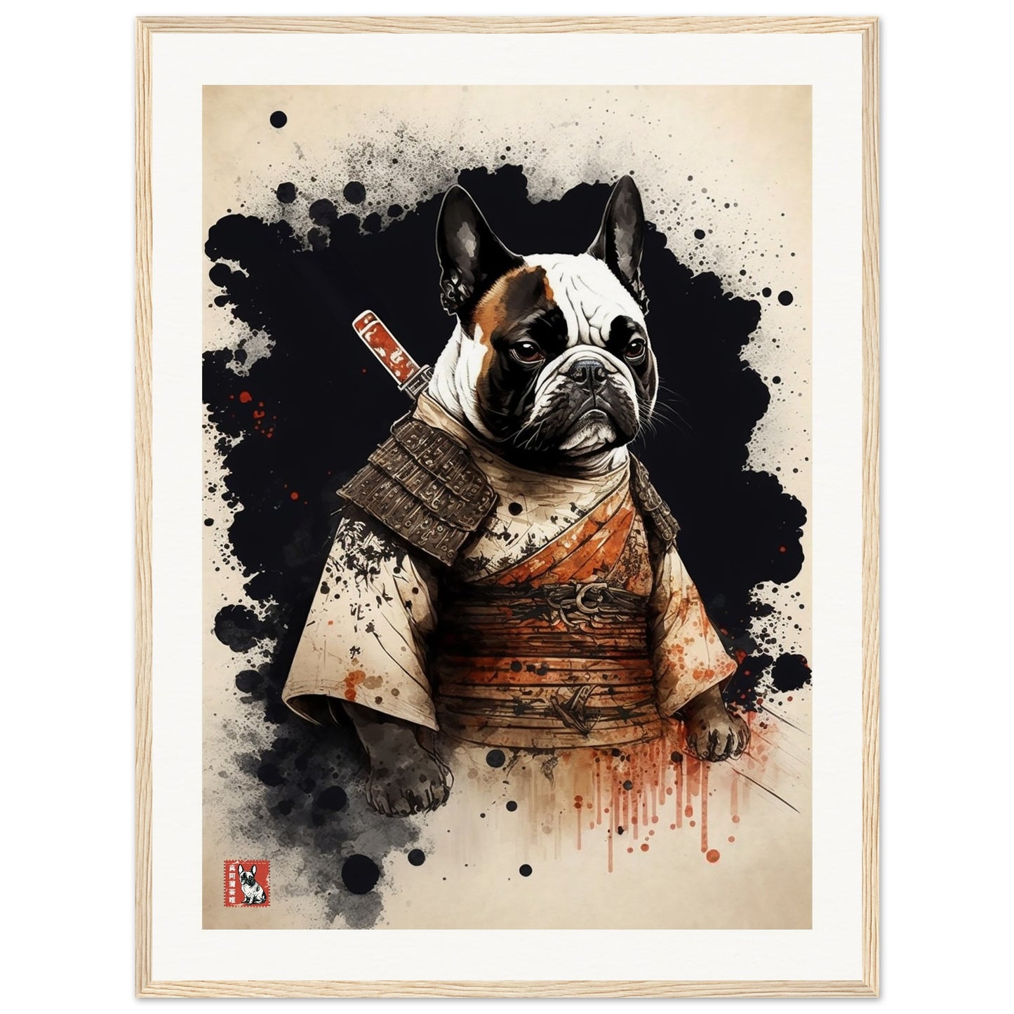 French Bulldog Samurai III