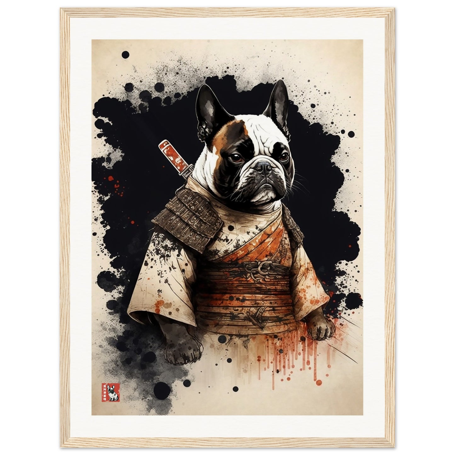 French Bulldog Samurai III