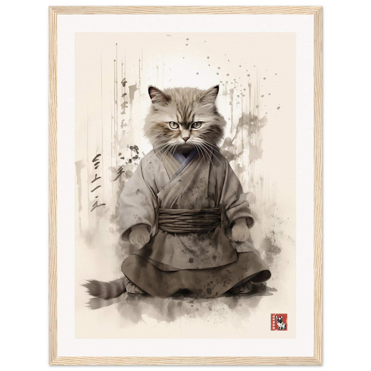 Samurai Cat  XIX