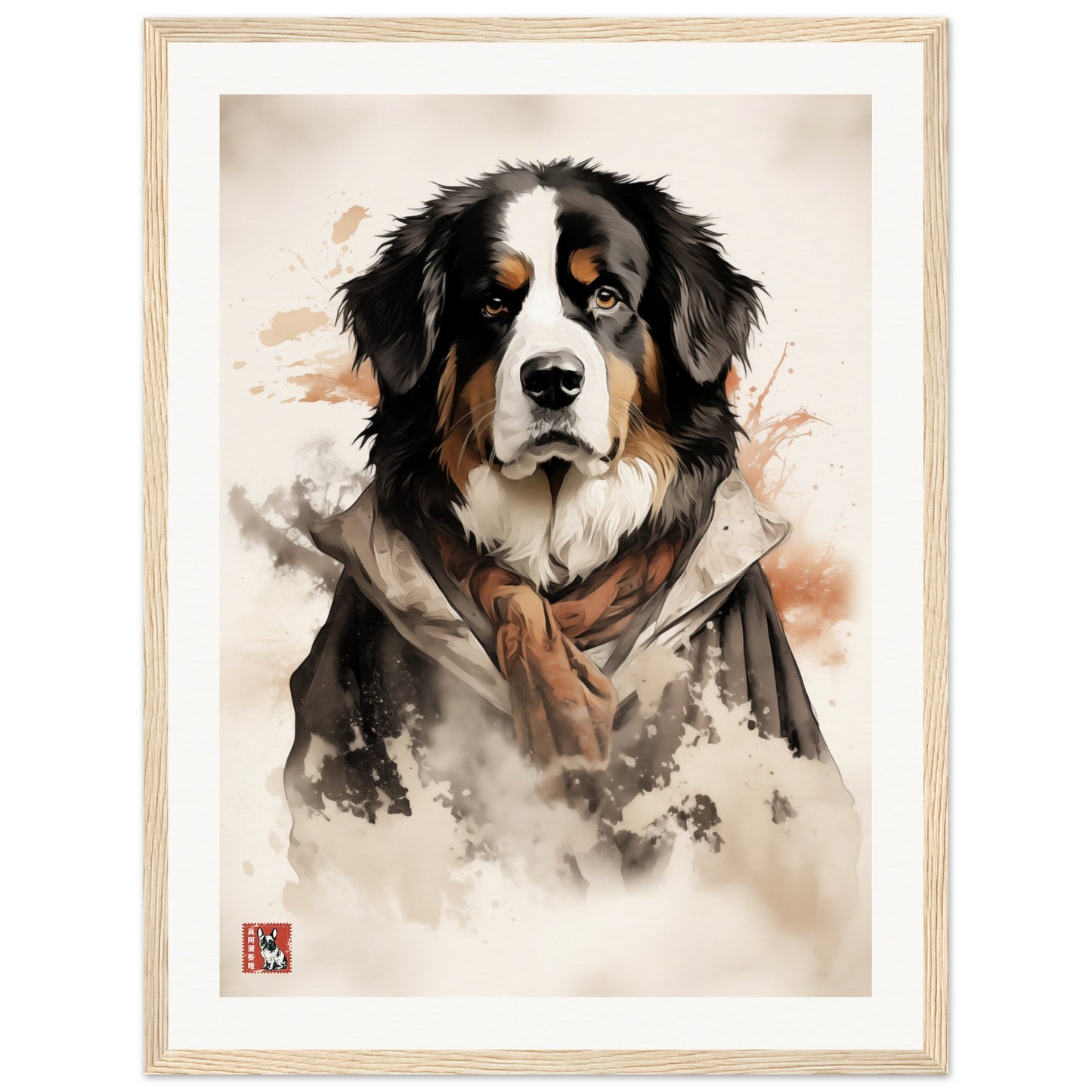 Bernese Mountain Dog Samurai IV