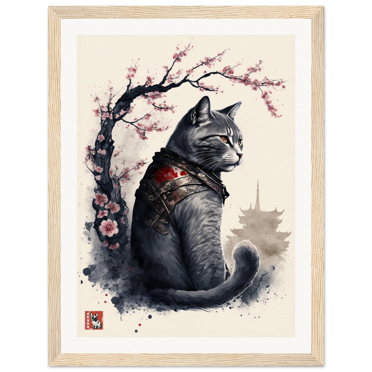 Chartreux Cat Blossom I