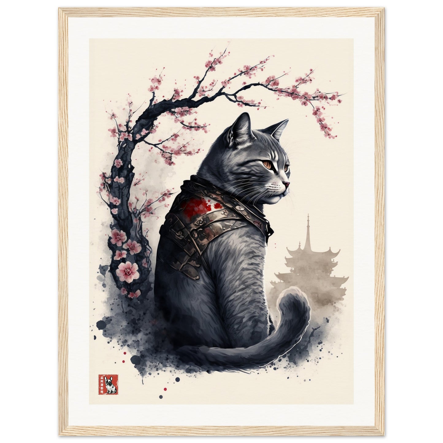 Chartreux Cat Blossom I