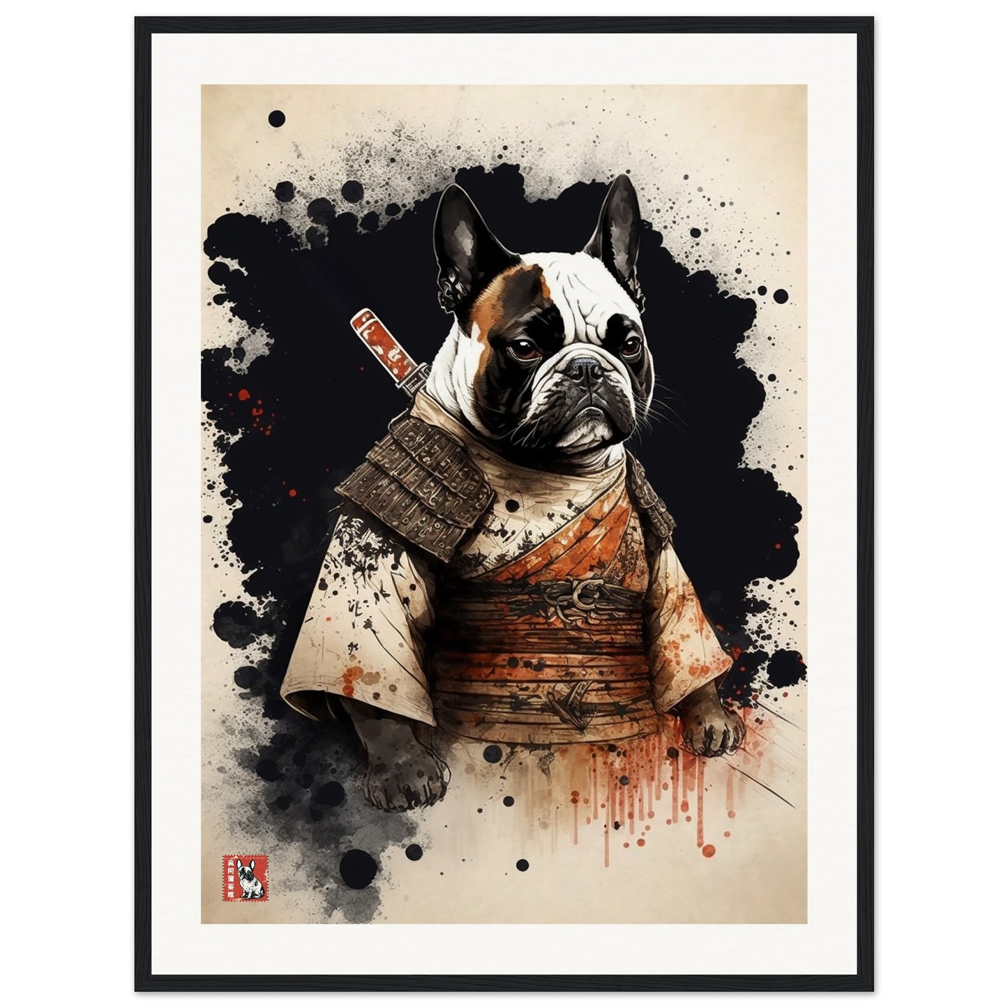 French Bulldog Samurai III