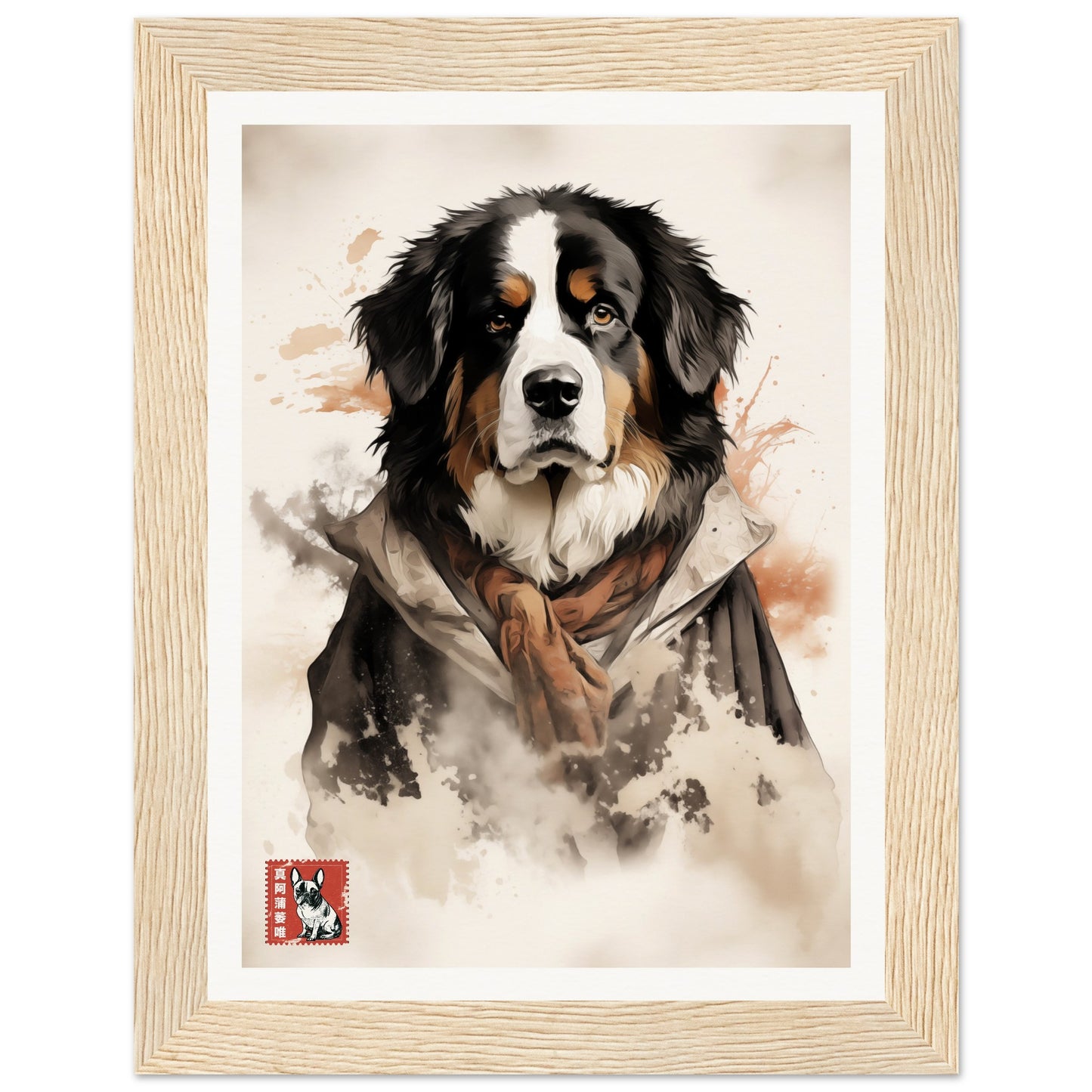 Bernese Mountain Dog Samurai IV