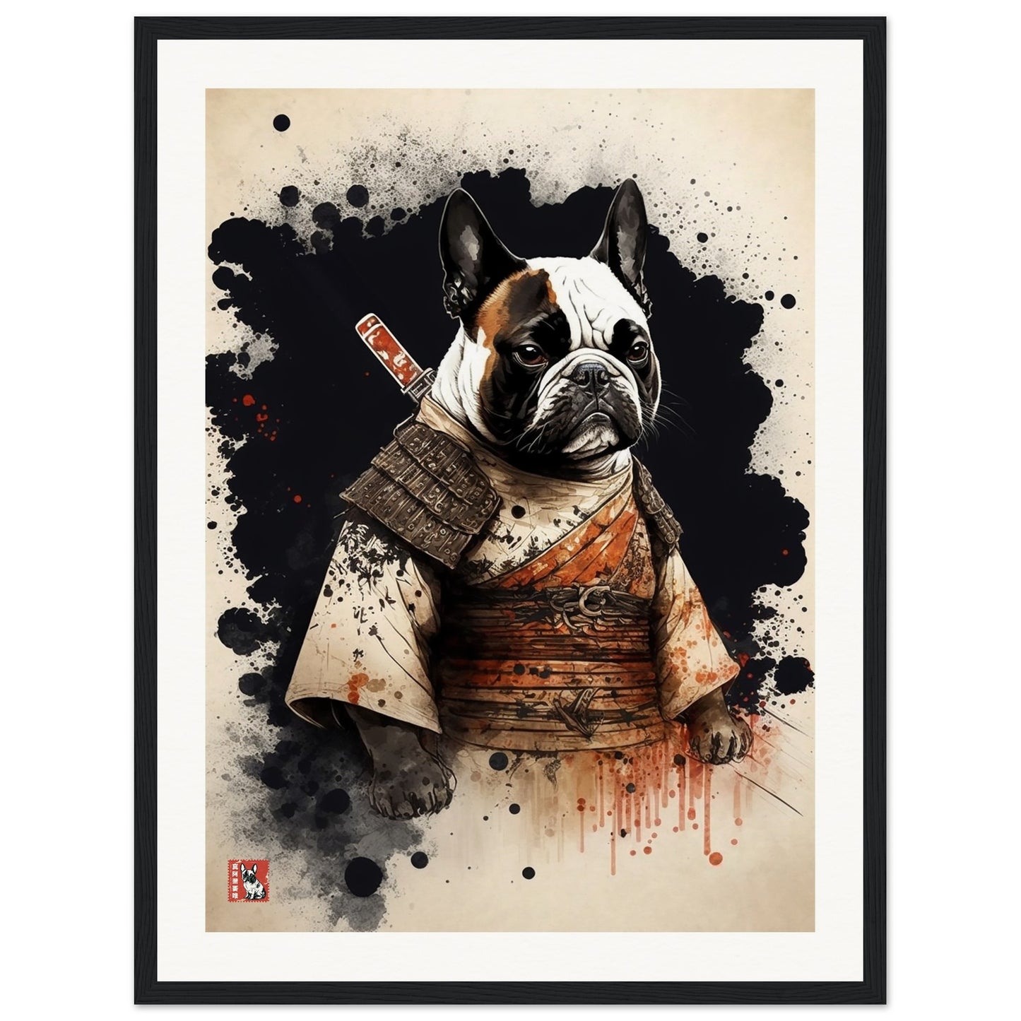 French Bulldog Samurai III