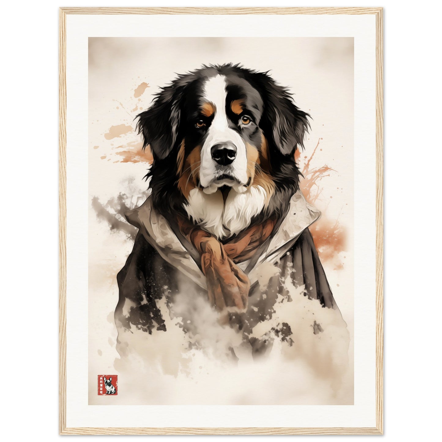 Bernese Mountain Dog Samurai IV