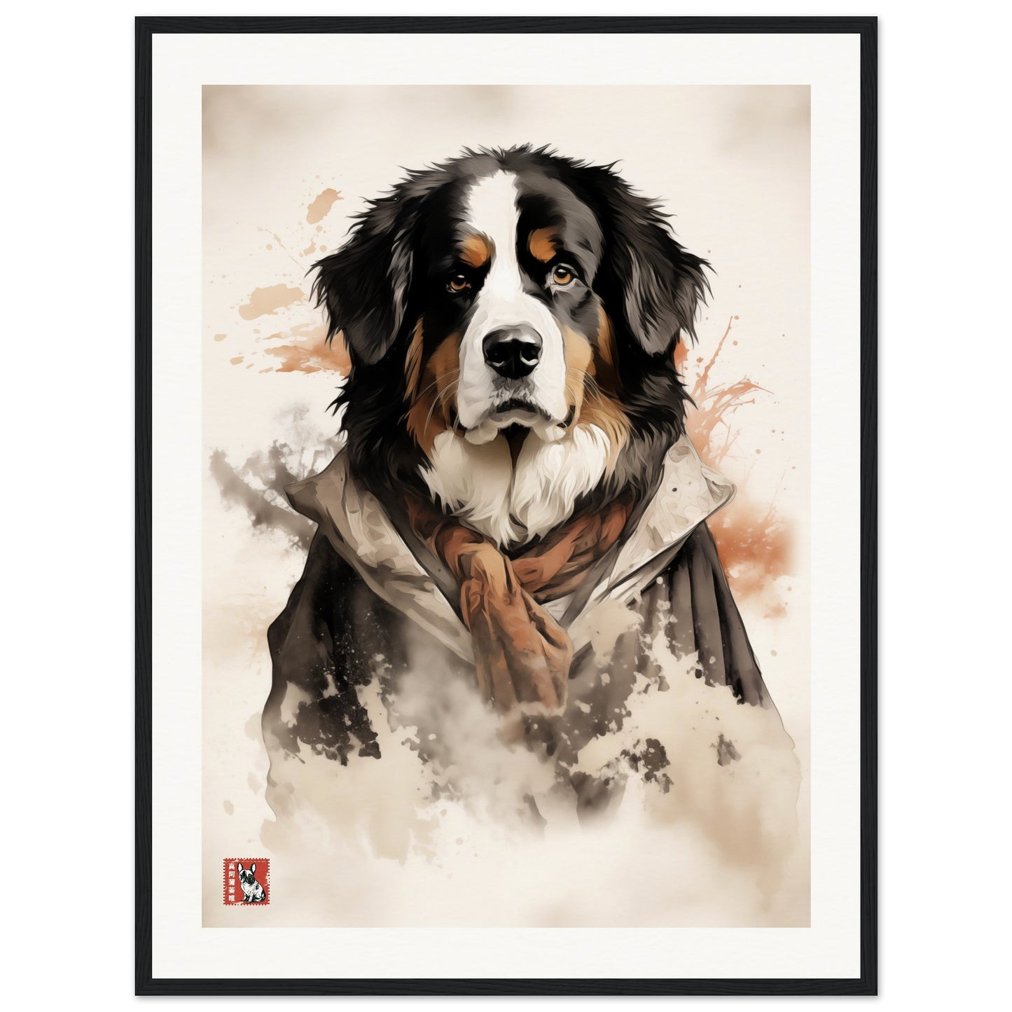 Bernese Mountain Dog Samurai IV