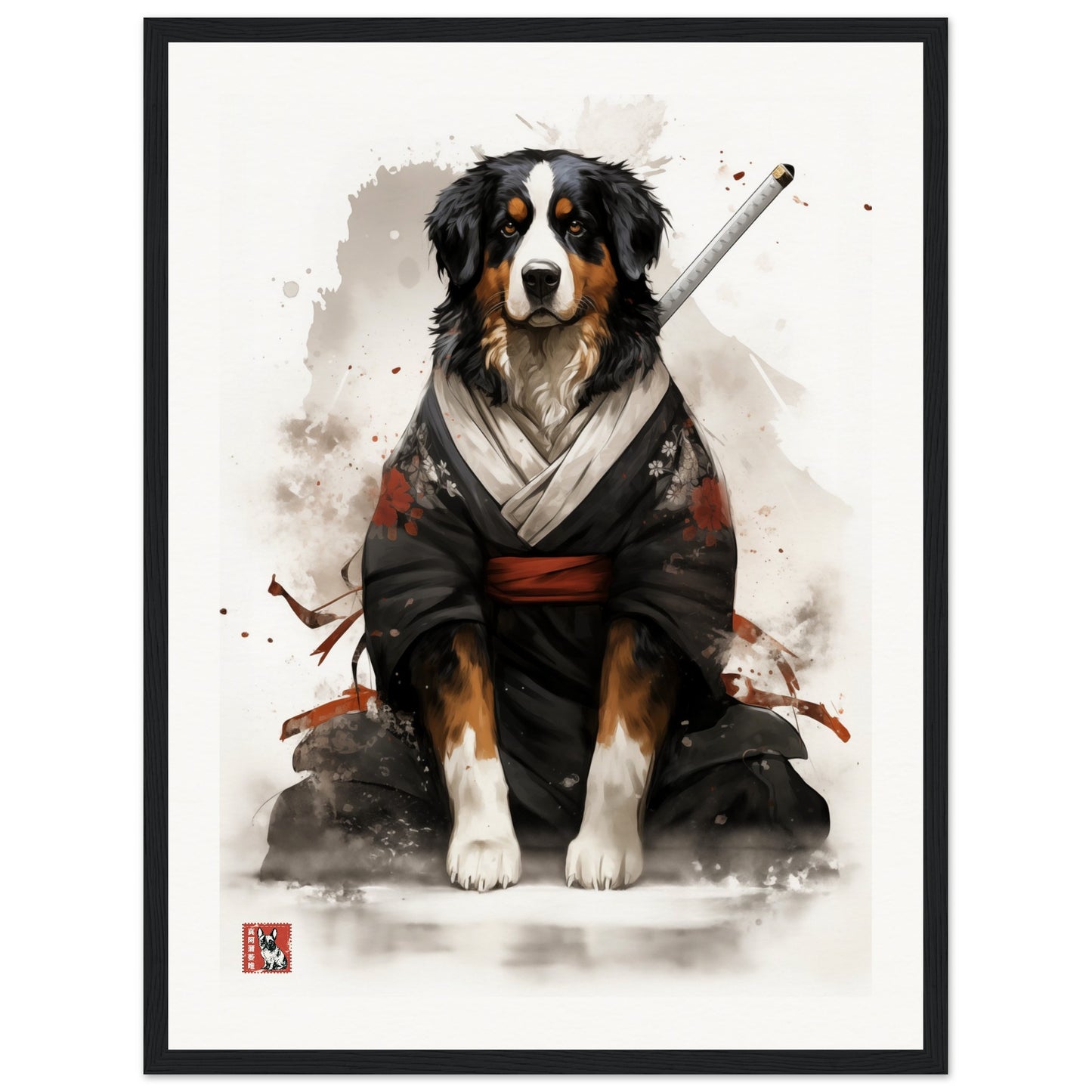 Bernese Mountain Dog Samurai I