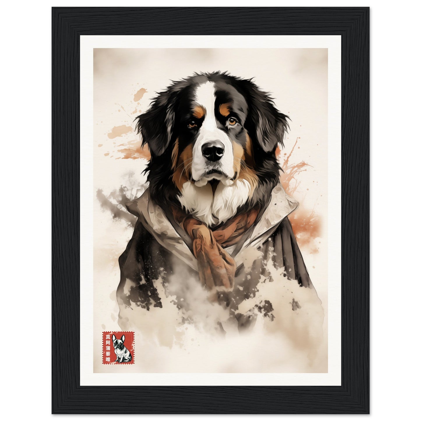 Bernese Mountain Dog Samurai IV