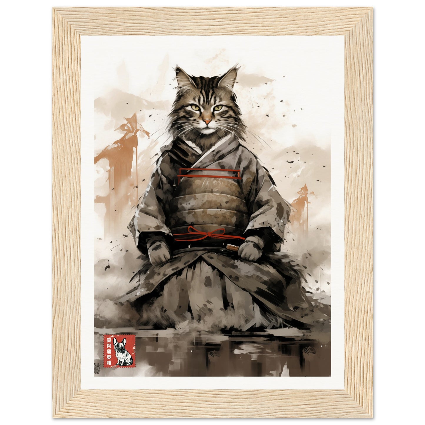 Samurai Cat XVII