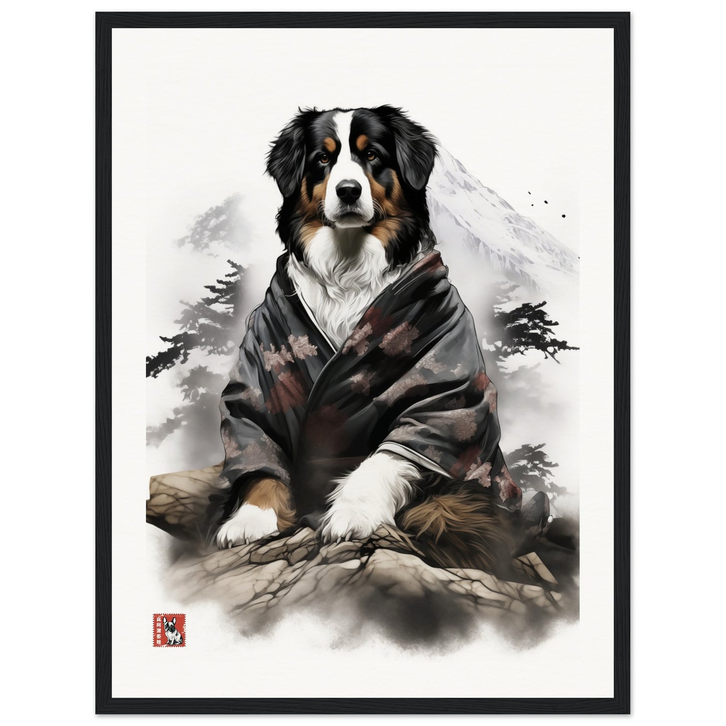 Bernese Mountain Dog Samurai V
