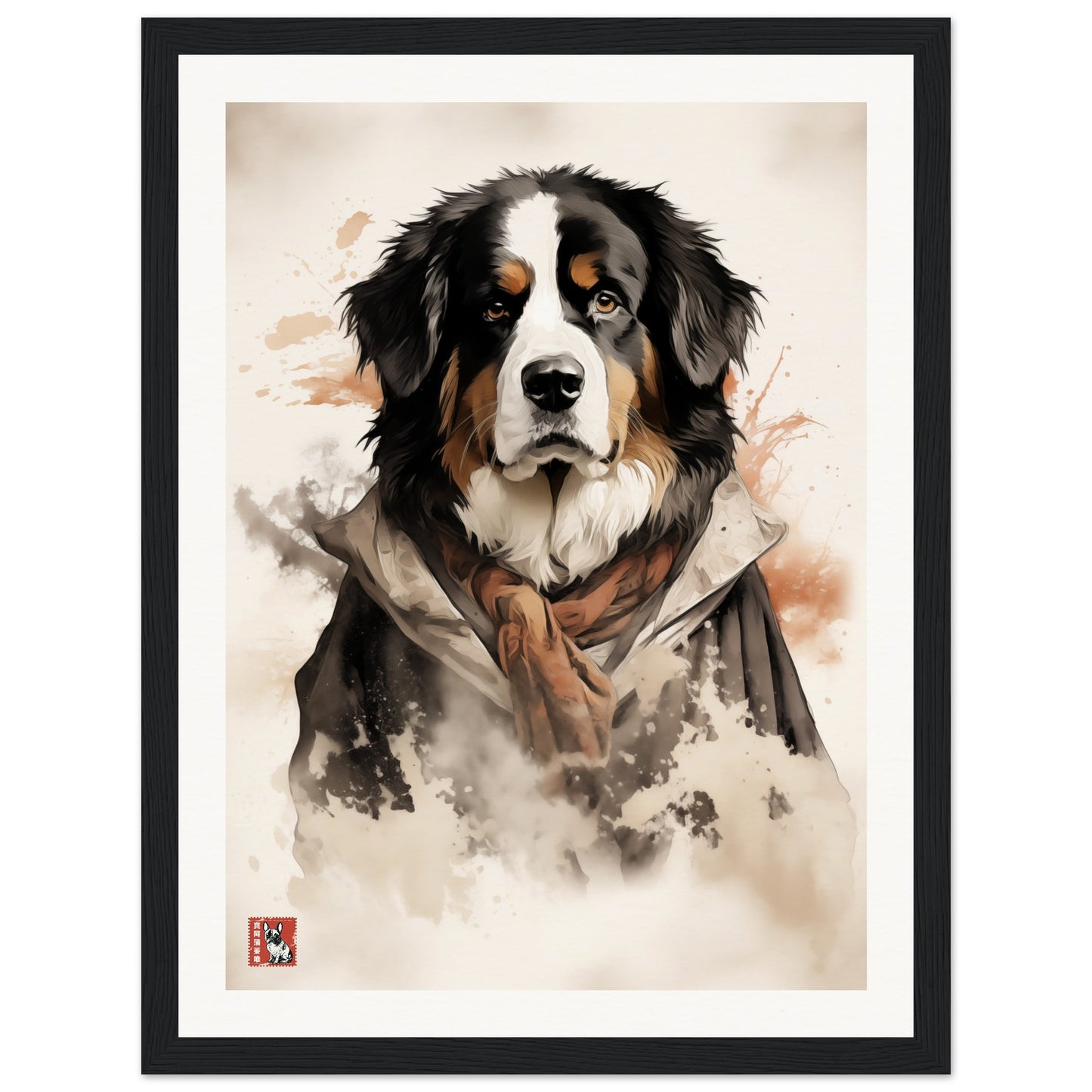 Bernese Mountain Dog Samurai IV