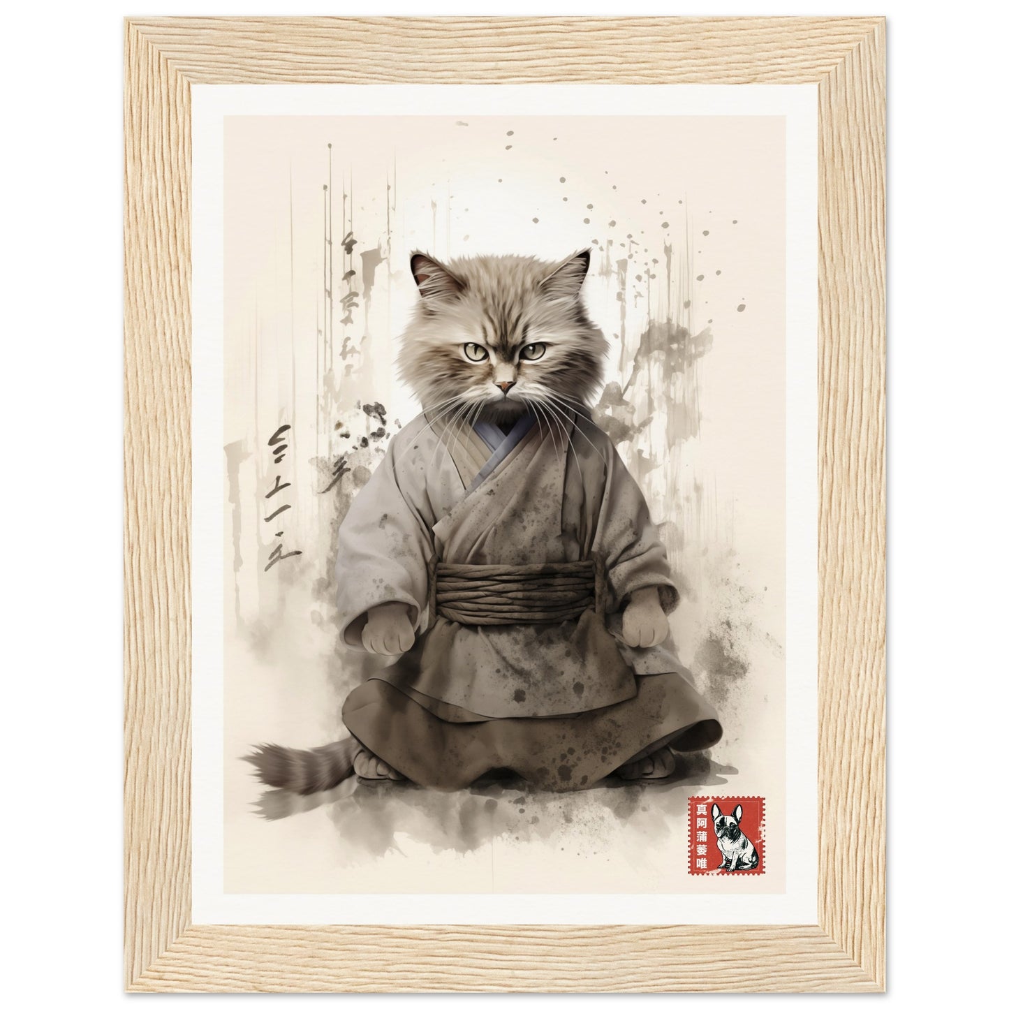 Samurai Cat  XIX