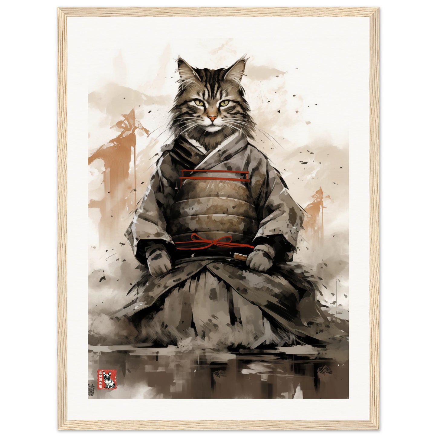 Samurai Cat XVII