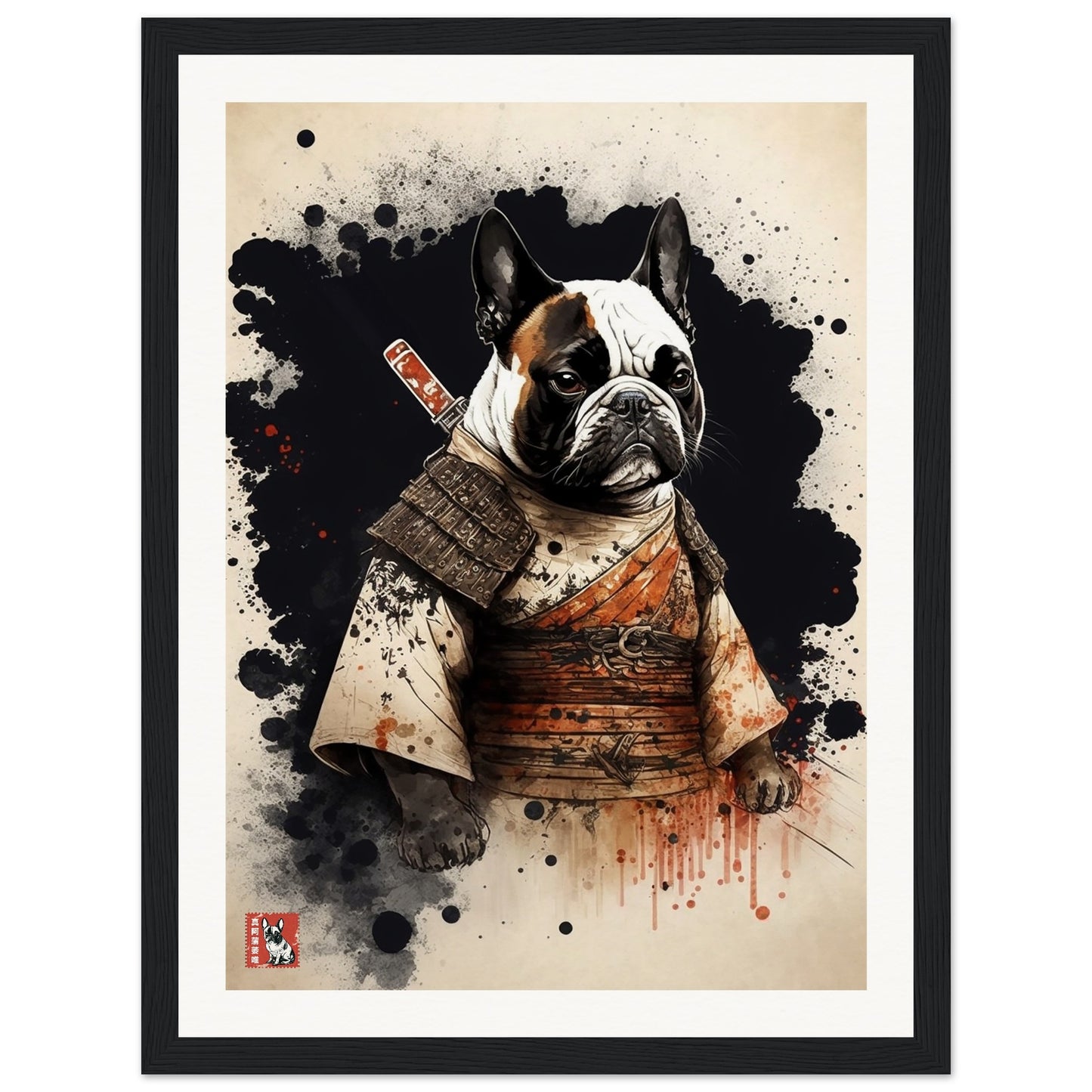 French Bulldog Samurai III