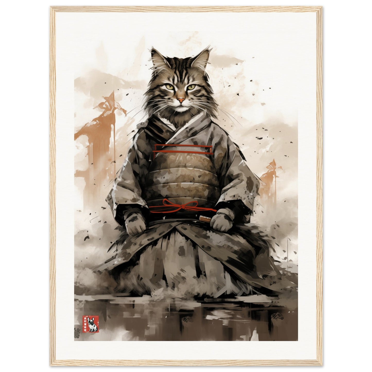 Samurai Cat XVII