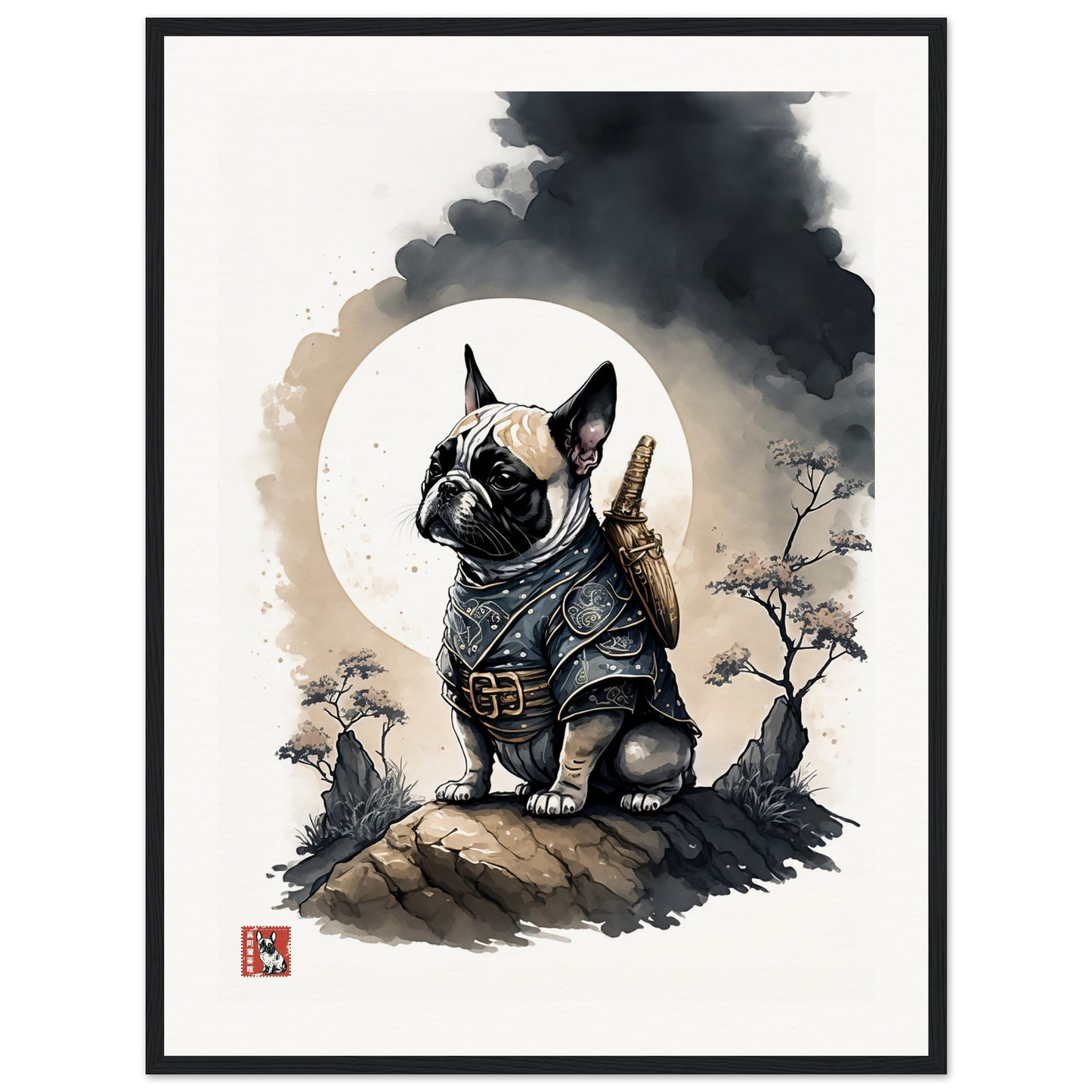 French Bulldog Moon II