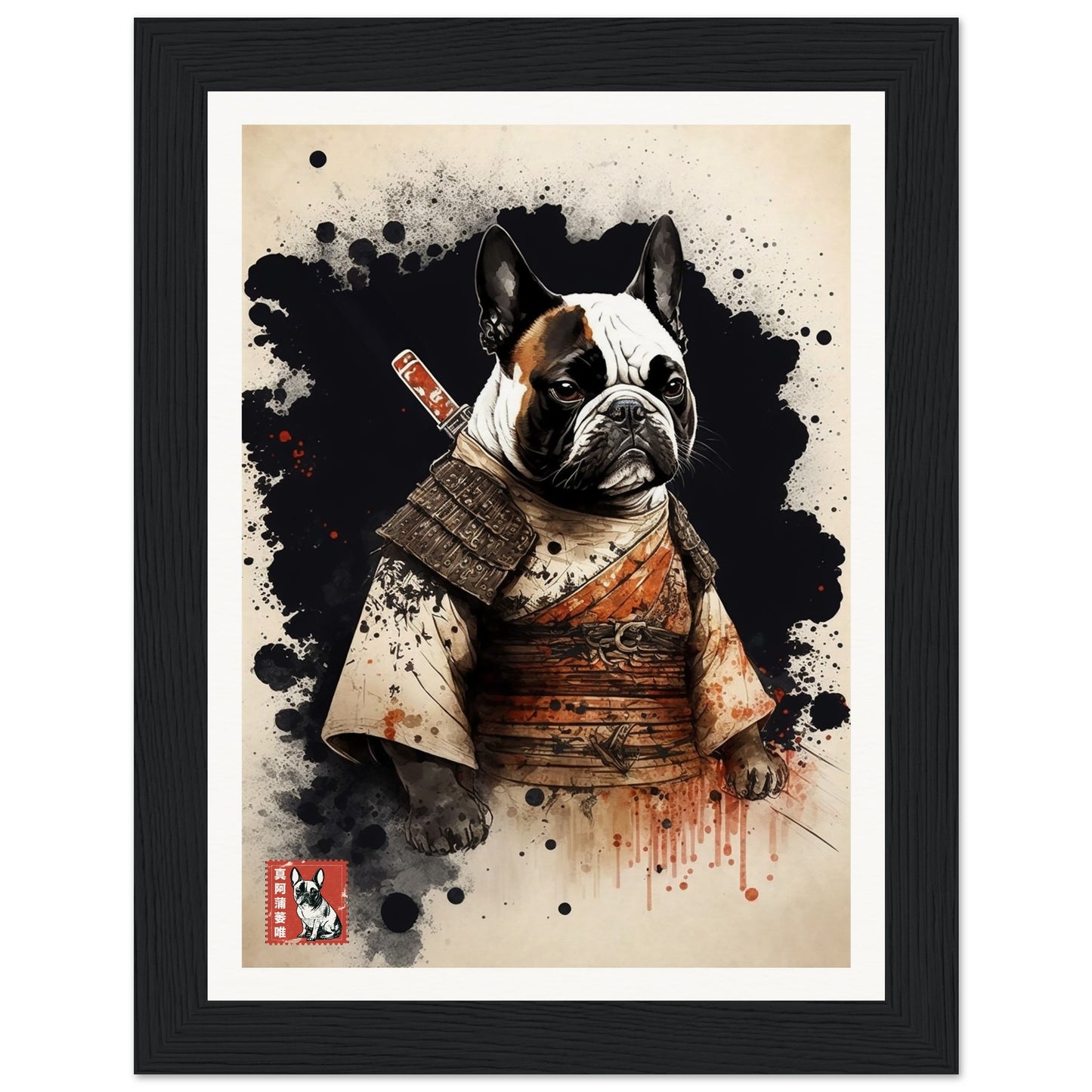 French Bulldog Samurai III