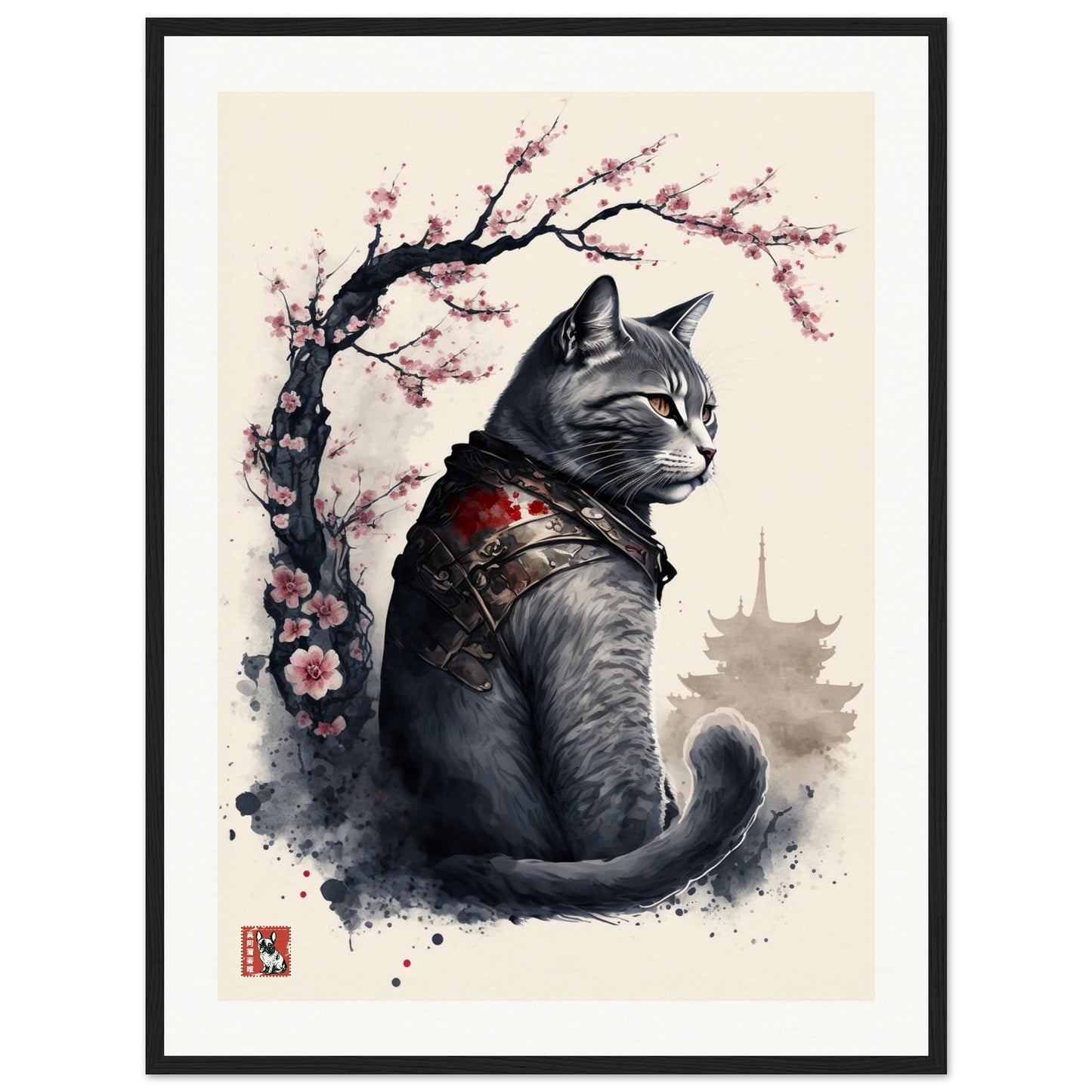 Chartreux Cat Blossom I