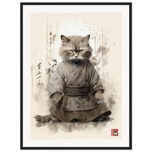 Samurai Cat  XIX