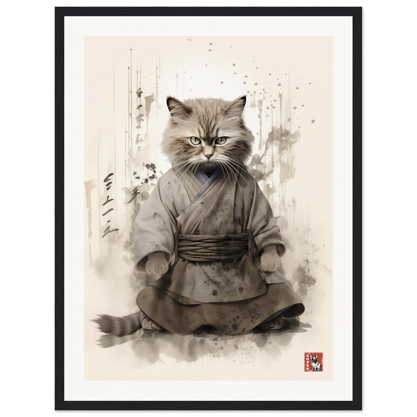 Samurai Cat  XIX