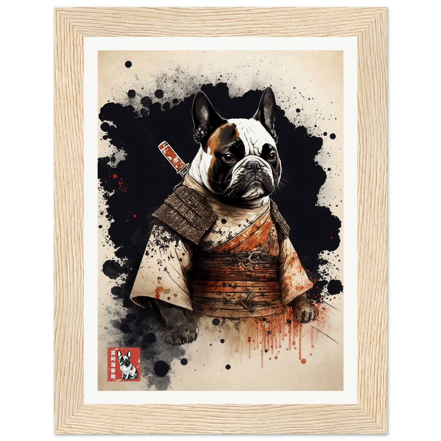 French Bulldog Samurai III