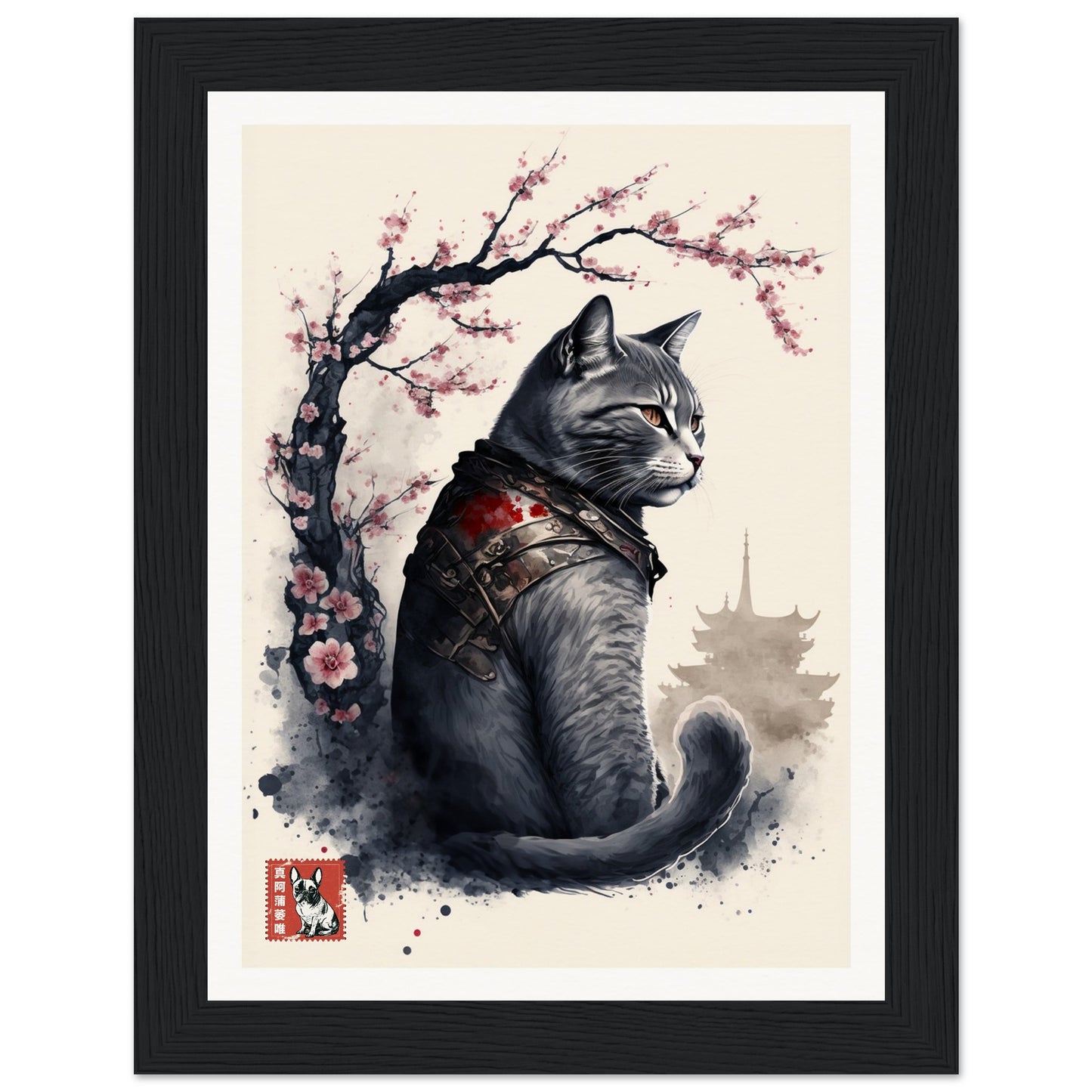 Chartreux Cat Blossom I