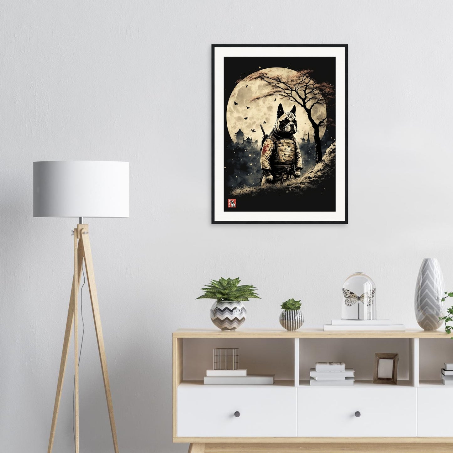 French Bulldog Moon I