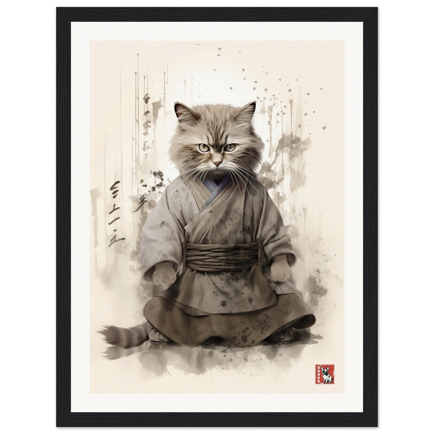 Samurai Cat  XIX